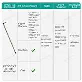 EZGO golf cart tie rod